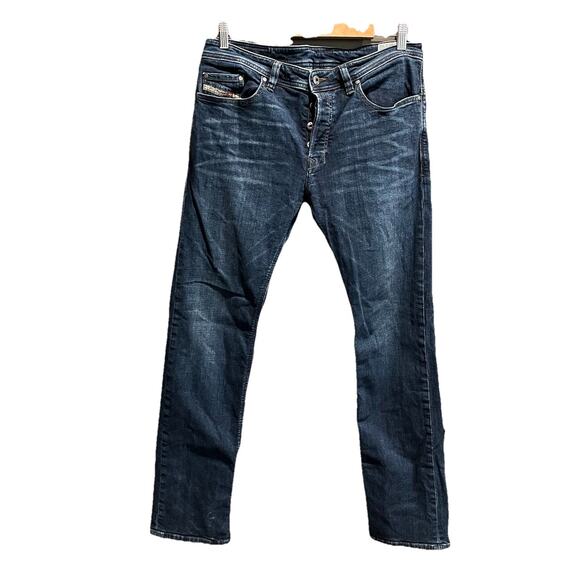Diesel Safado Regular Slim Straight Wash 0RZ36 Men's Jeans Size W34 L32 - Picture 1 of 6